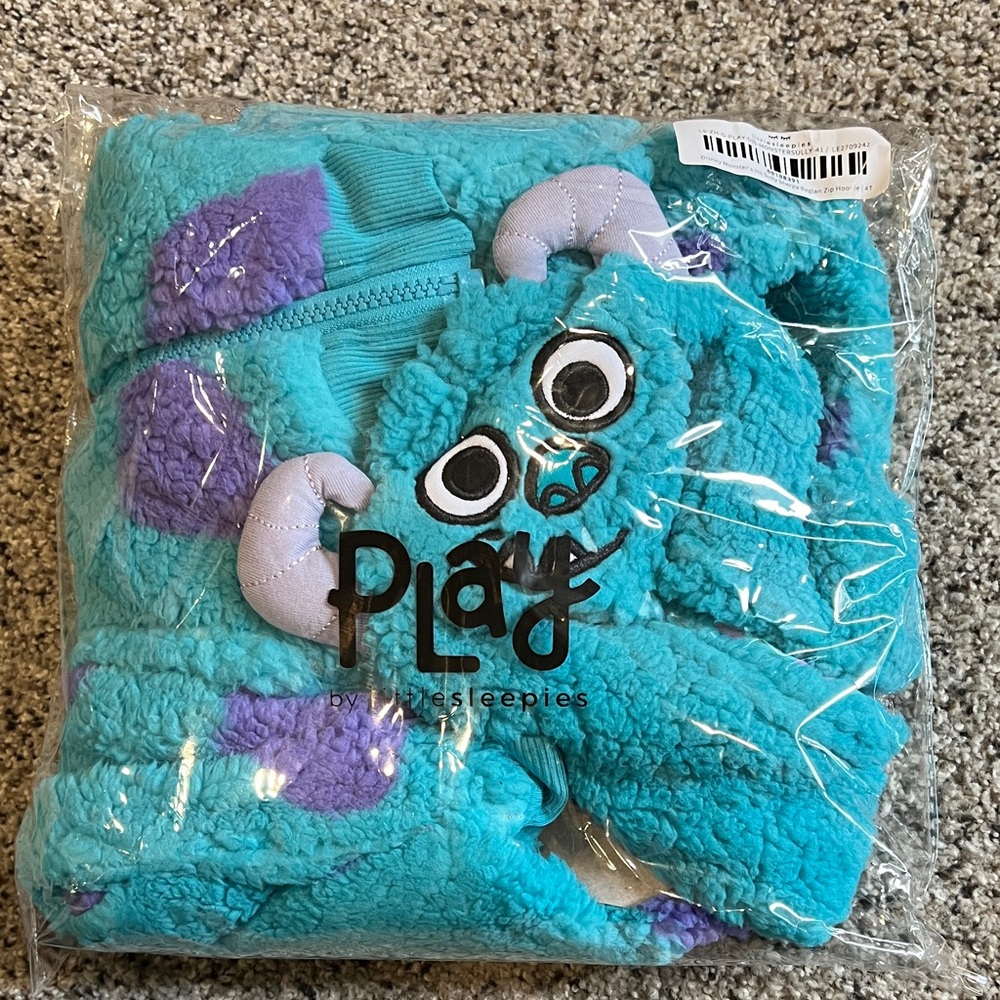 Little Sleepies x Monsters Inc Sully Sherpa Zip Hoodie